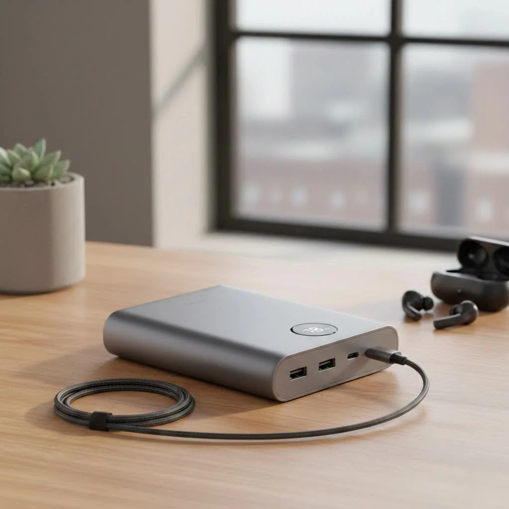 EcoFlow portable power station charging devices